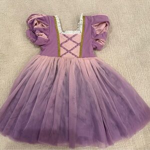 Taylor Joelle Rapunzel Luxe dress purple tulle